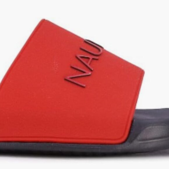 Nautica Men's Athletic Slide Dolan-Red- Size 12 - Picture 2 of 7